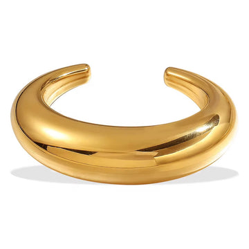 Penelope Gold Oversized Bangle