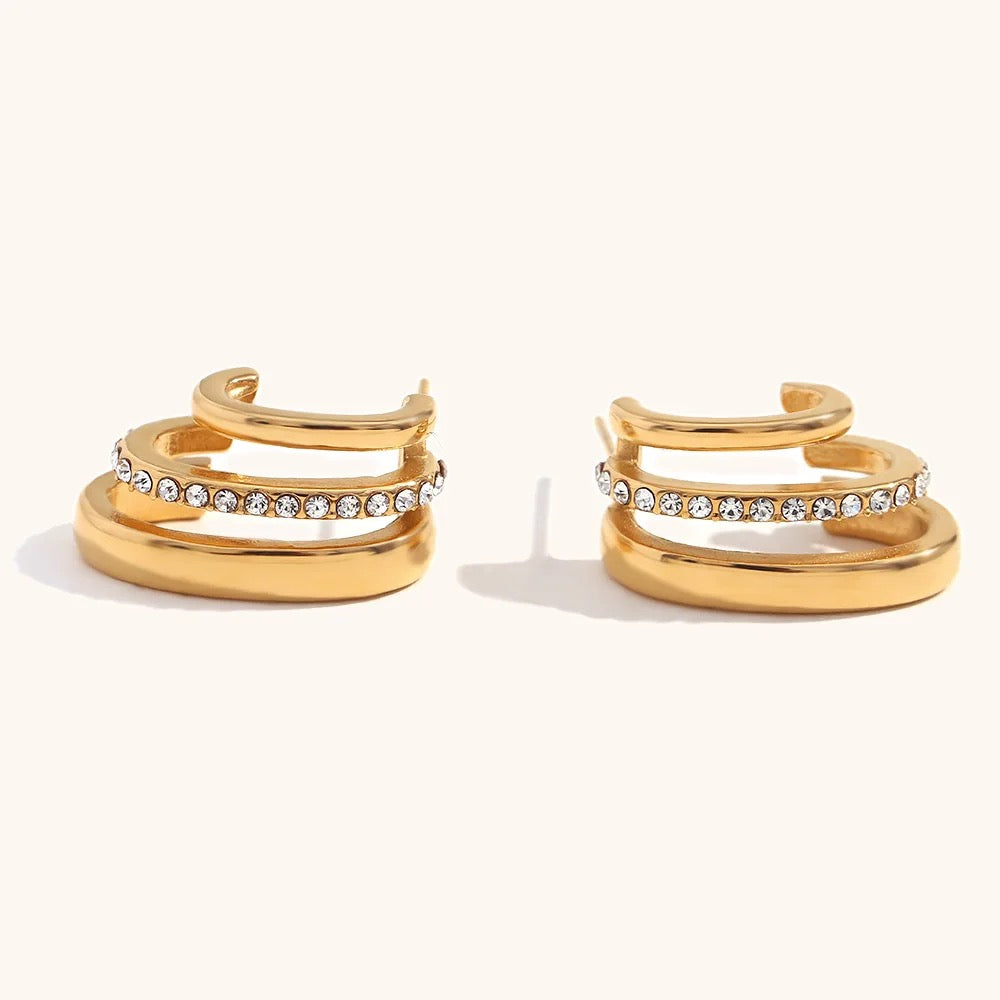 Harper Gold Earrings