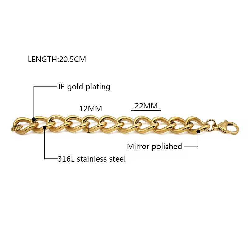 Sylvie Gold Bracelet