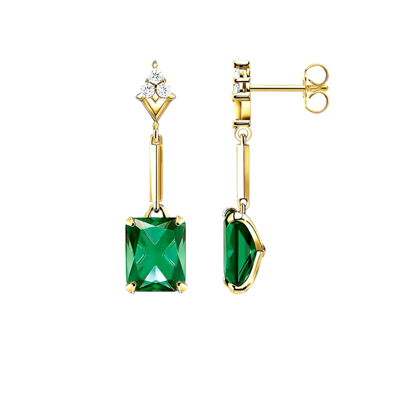 Liona Green Earrings