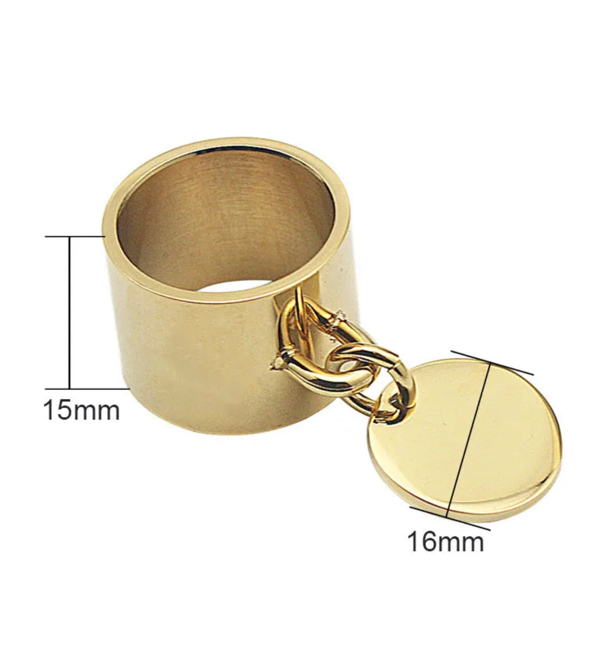 Agatha Gold Ring