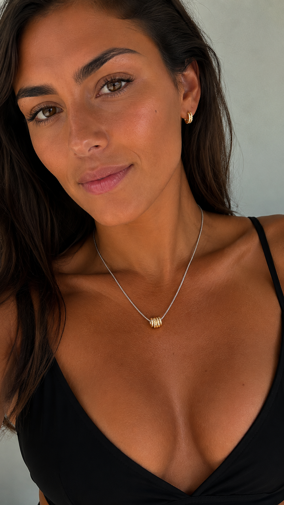 Anita Two-Tone Necklace