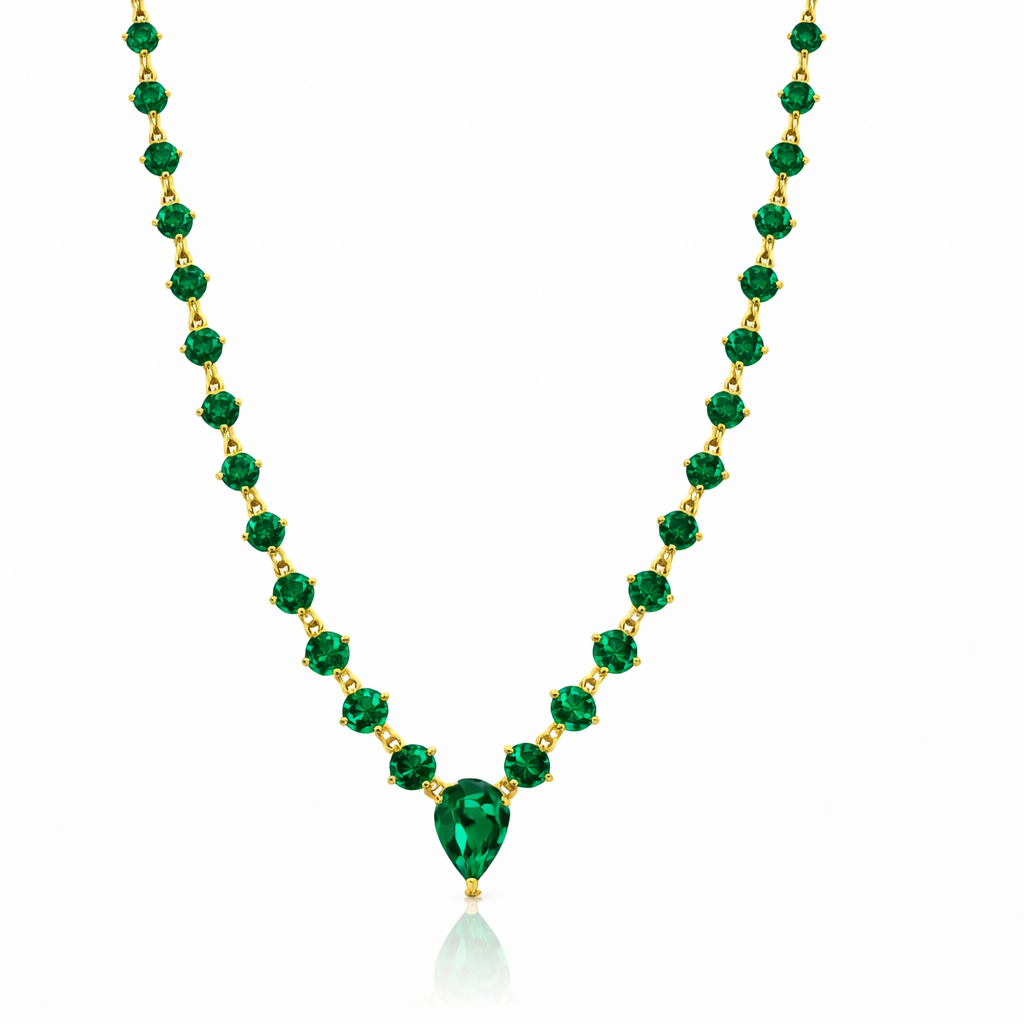 Marcella Green Necklace