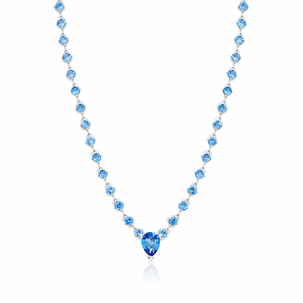 Marcella Blue Necklace