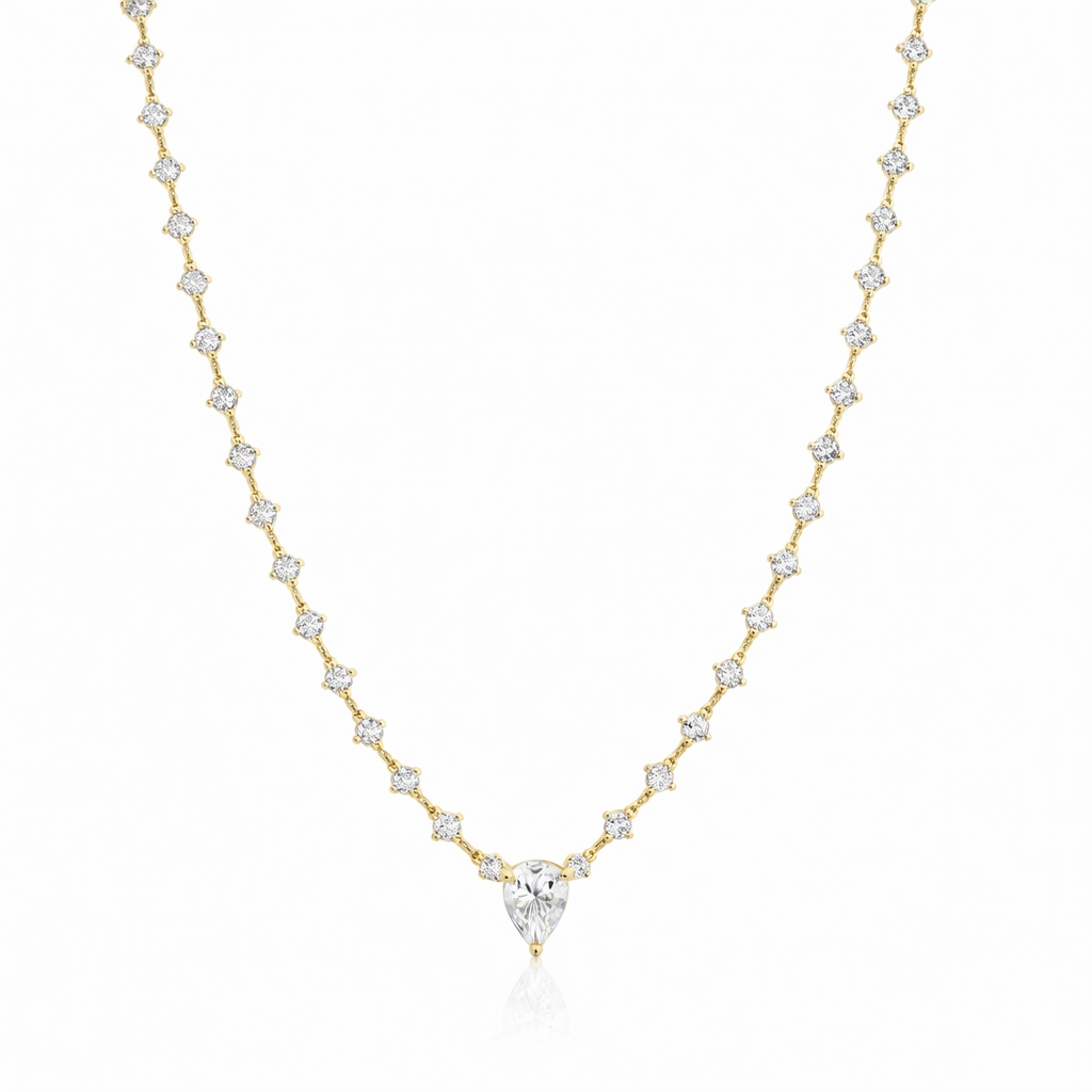 Marcella Clear Necklace