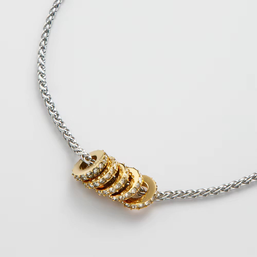 Anita Two-Tone Necklace