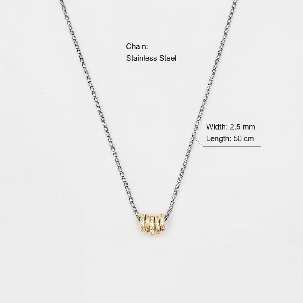 Anita Two-Tone Necklace