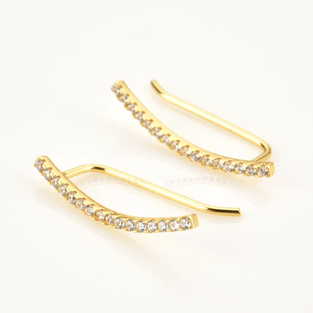 Natasha Gold Earrings