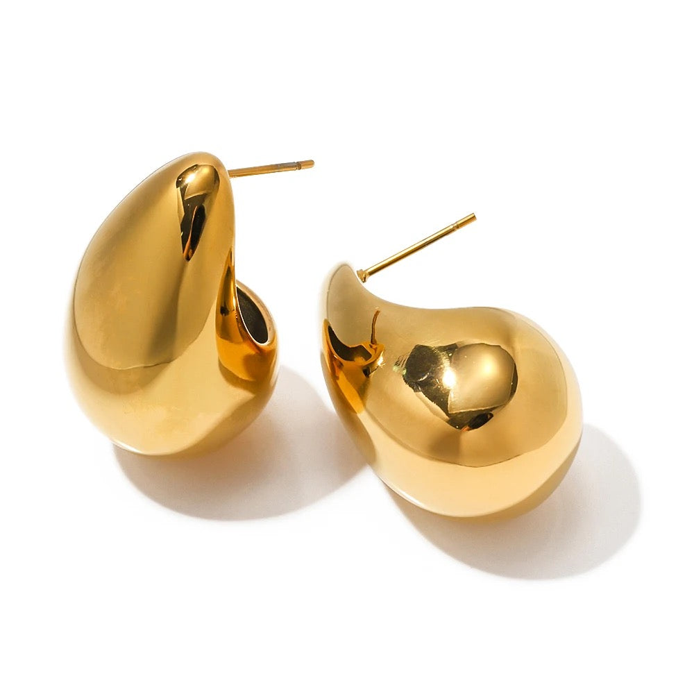 Rain Gold Earrings