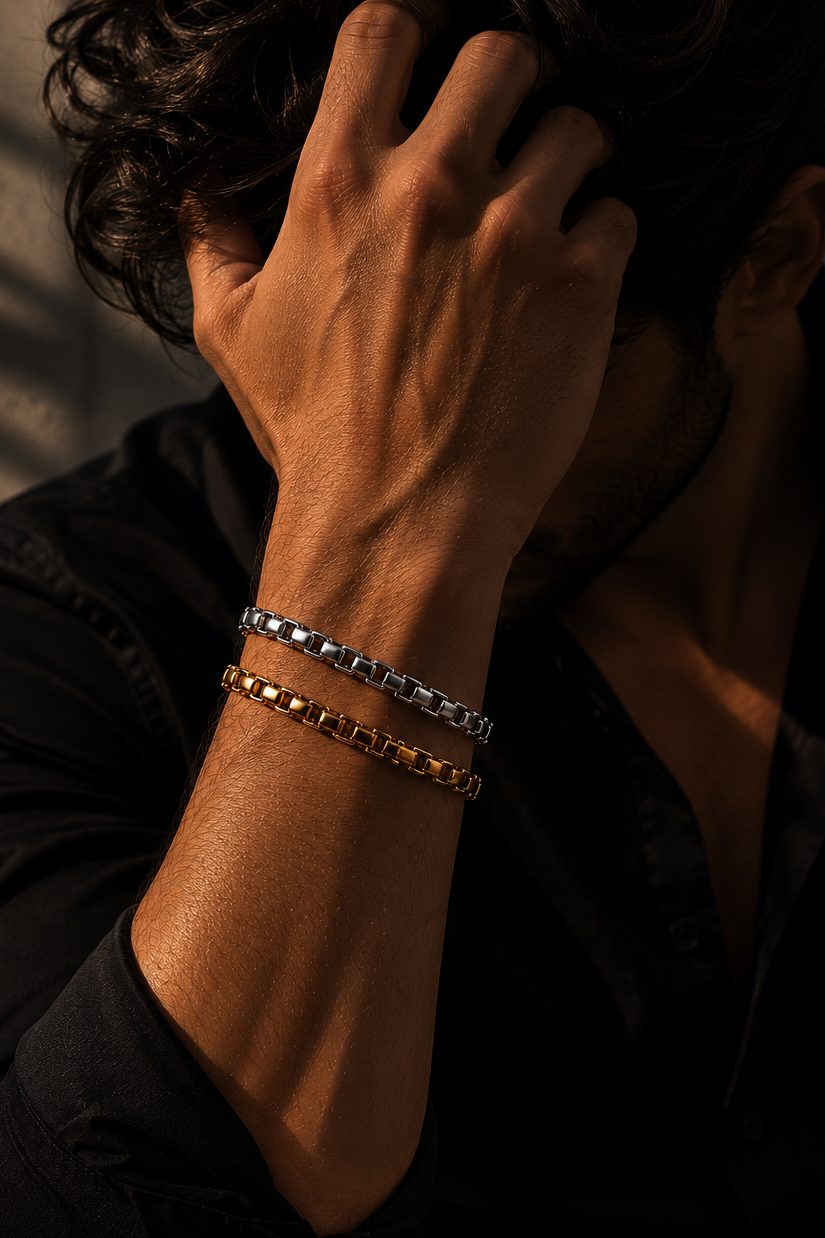 Stone Gold Bracelet