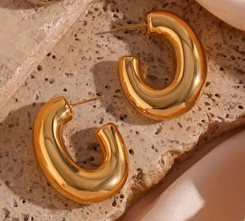 Emilie Gold Earrings