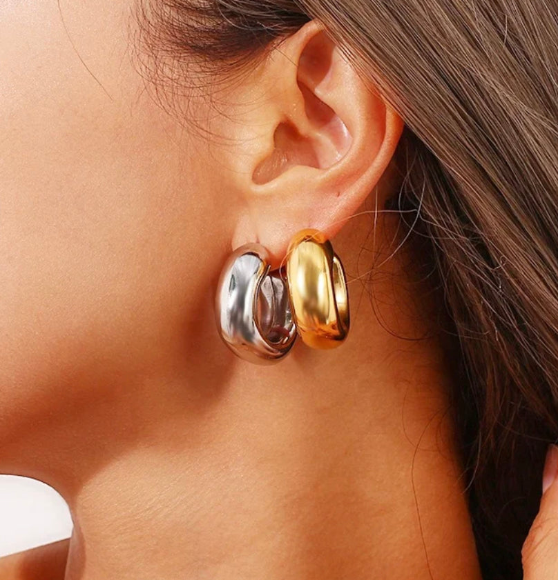 Liza Silver Earrings