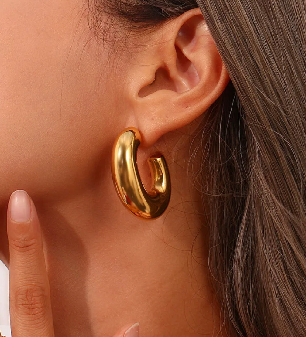 Emilie Gold Earrings