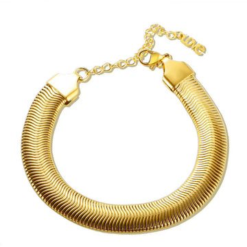 Snake Gold Bracelet
