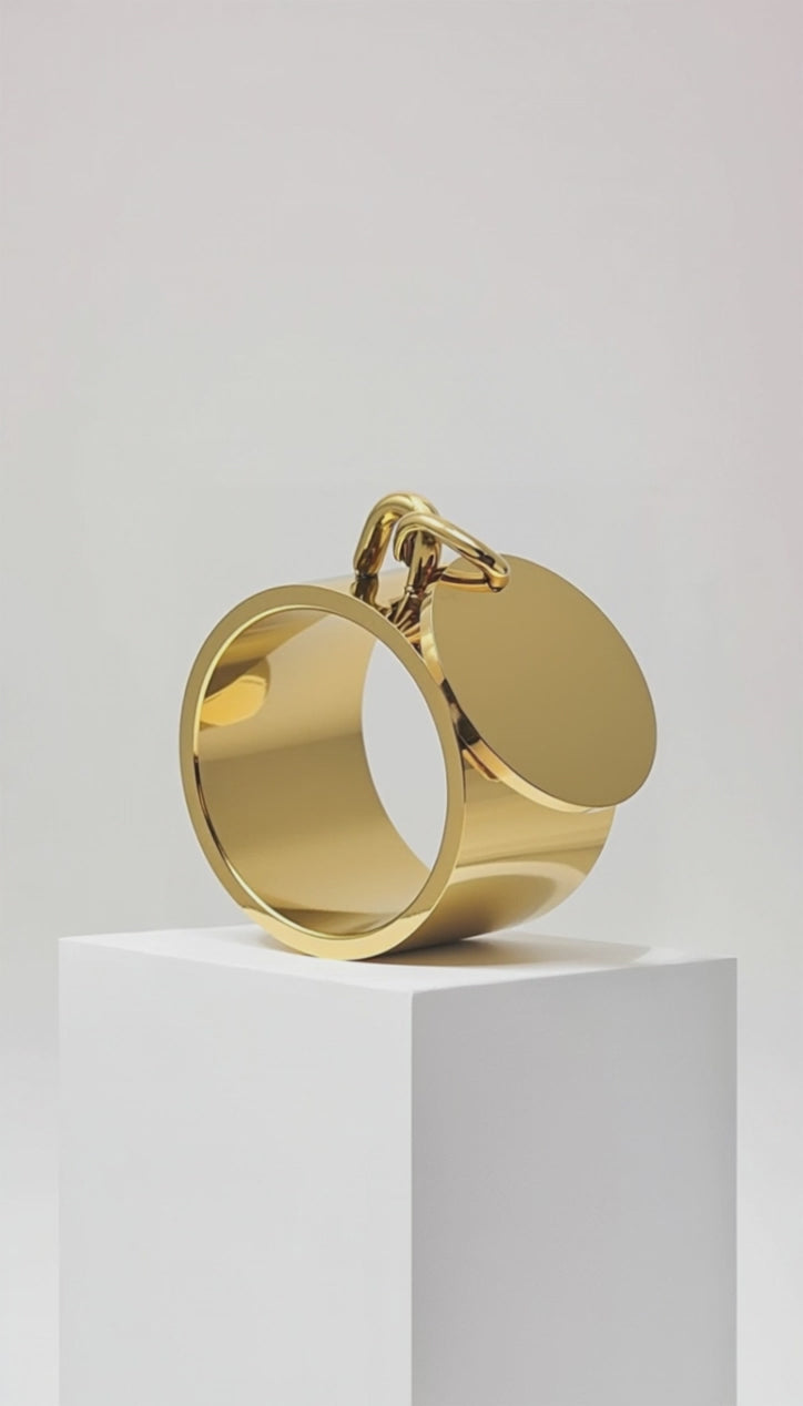 Agatha Gold Ring