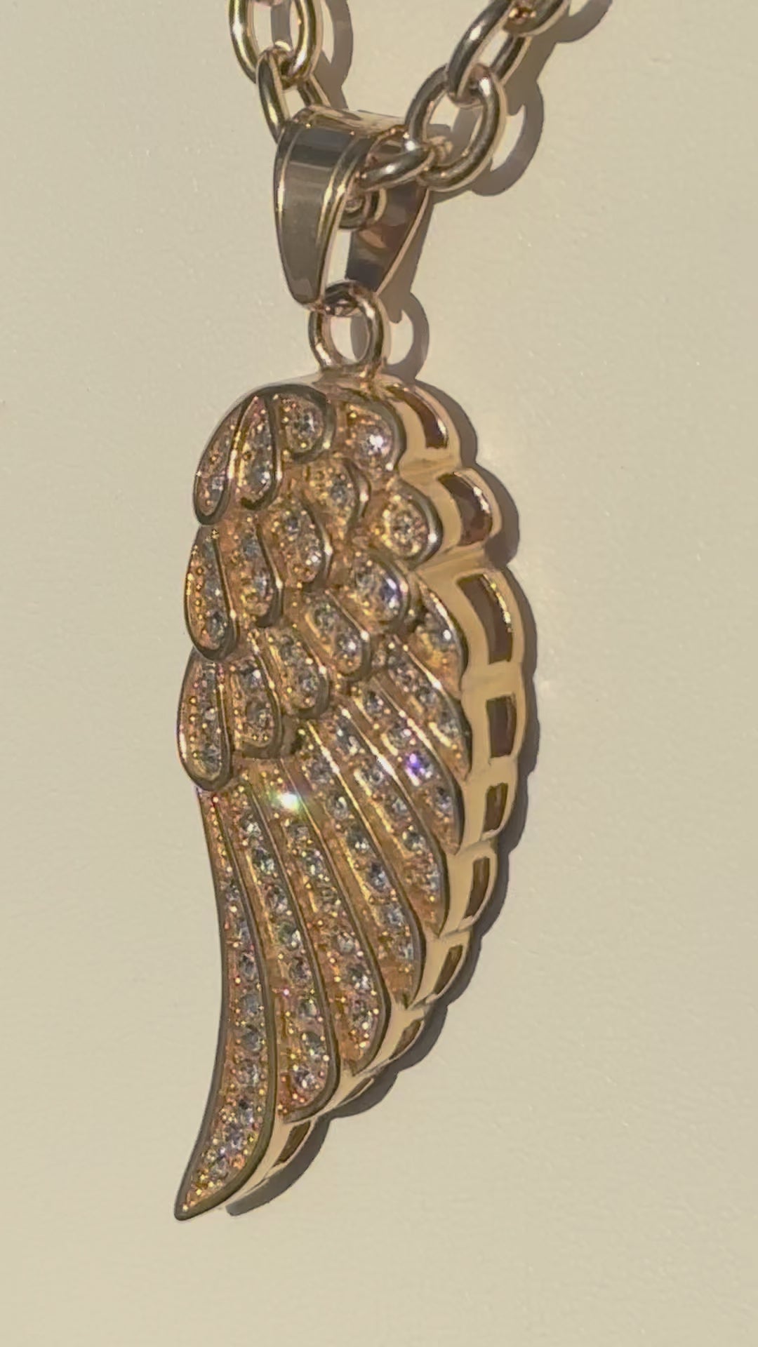Wing Long Necklace