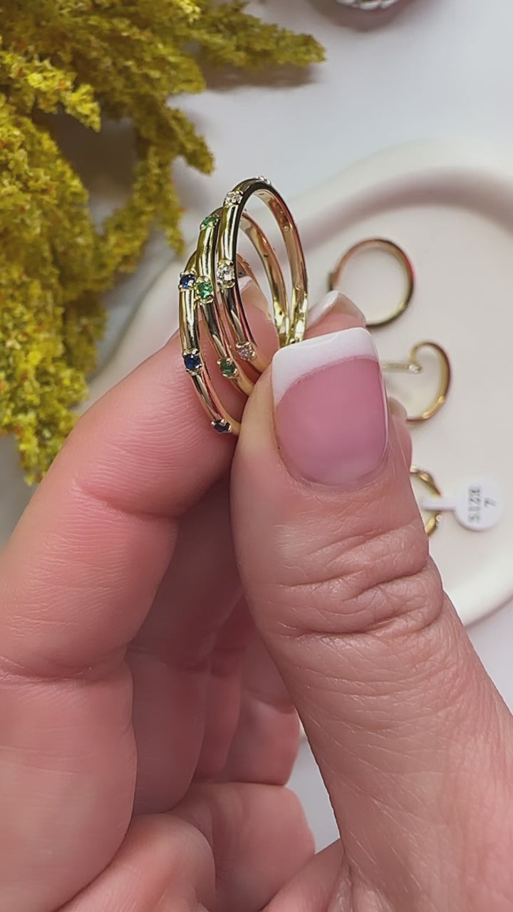 Fay Clear Thin Ring
