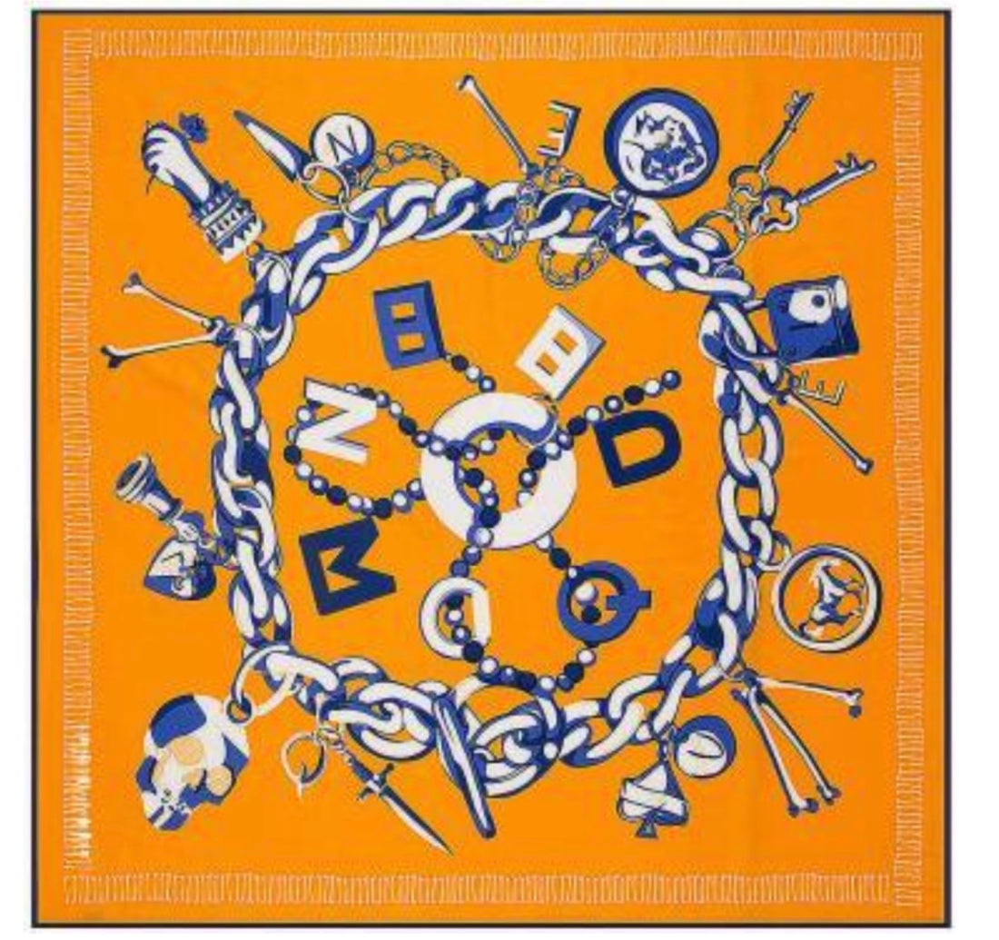 Beach Wrap Queen Orange.