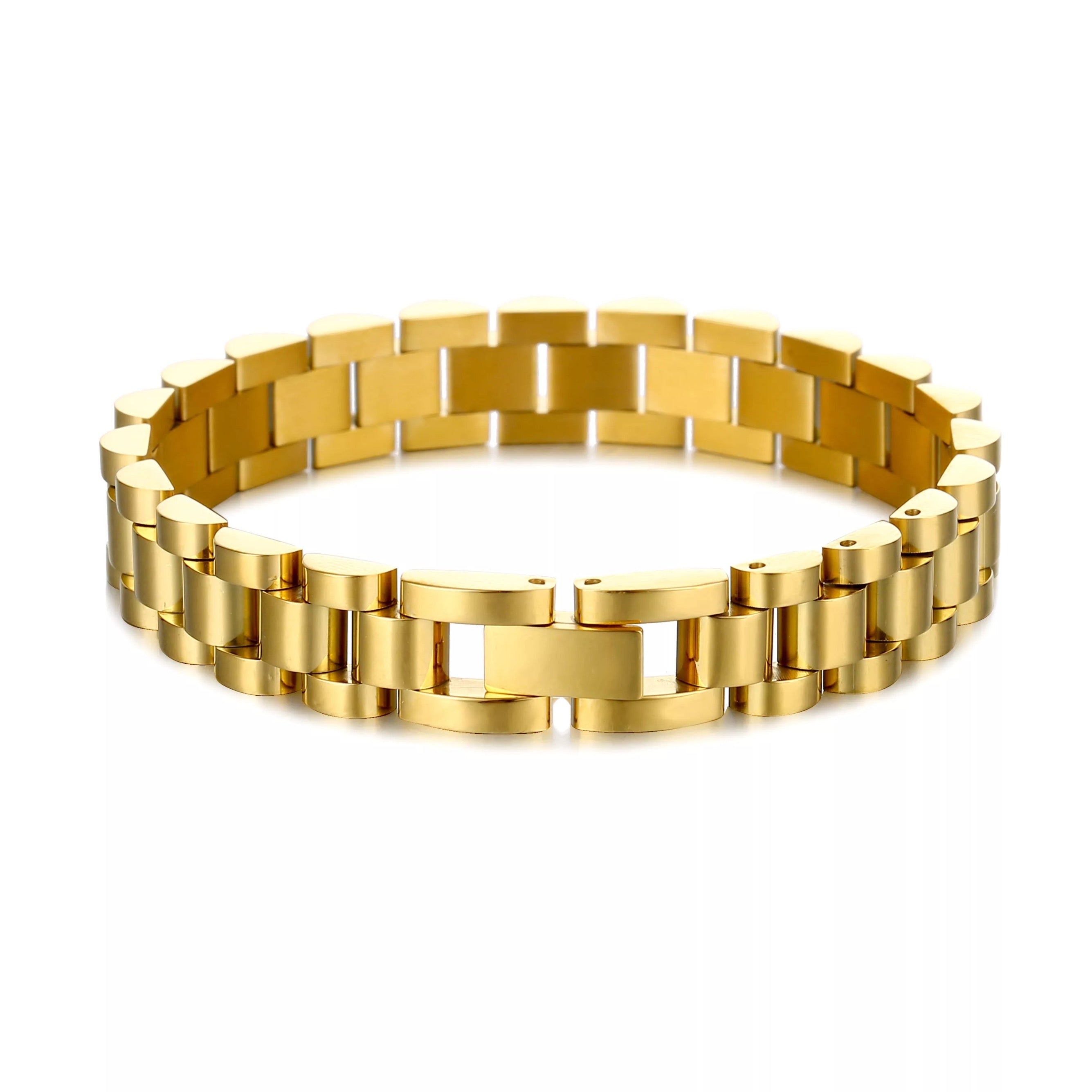 Watchband Bracelet (Gold)