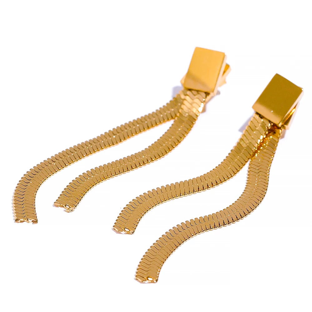 Shannon Snake Tassel Drops