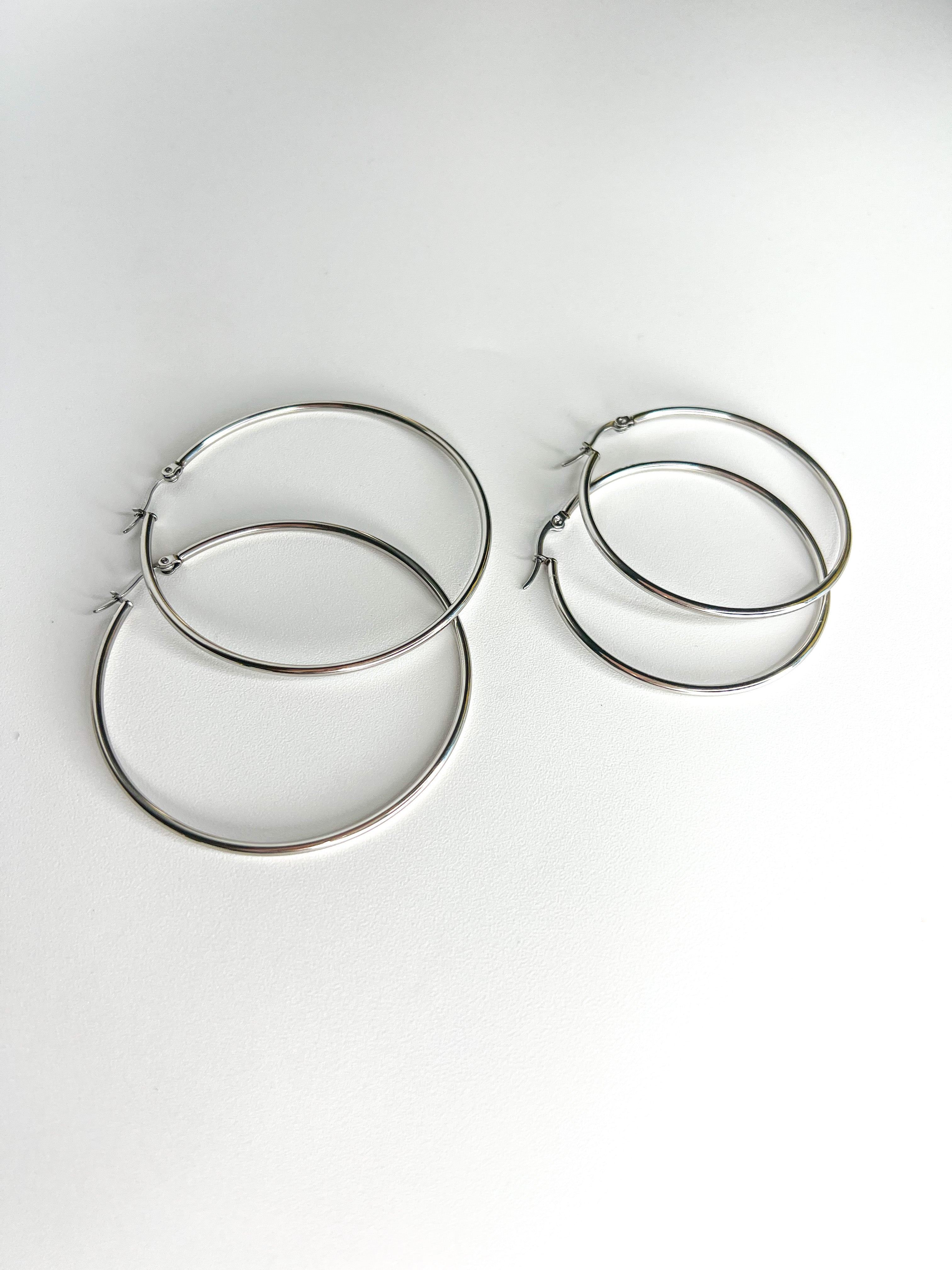  Fabi Silver Hoops