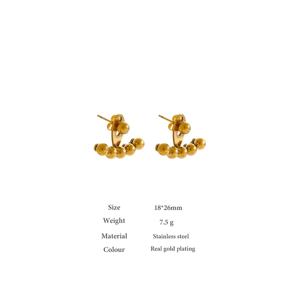 Cara Gold Earrings