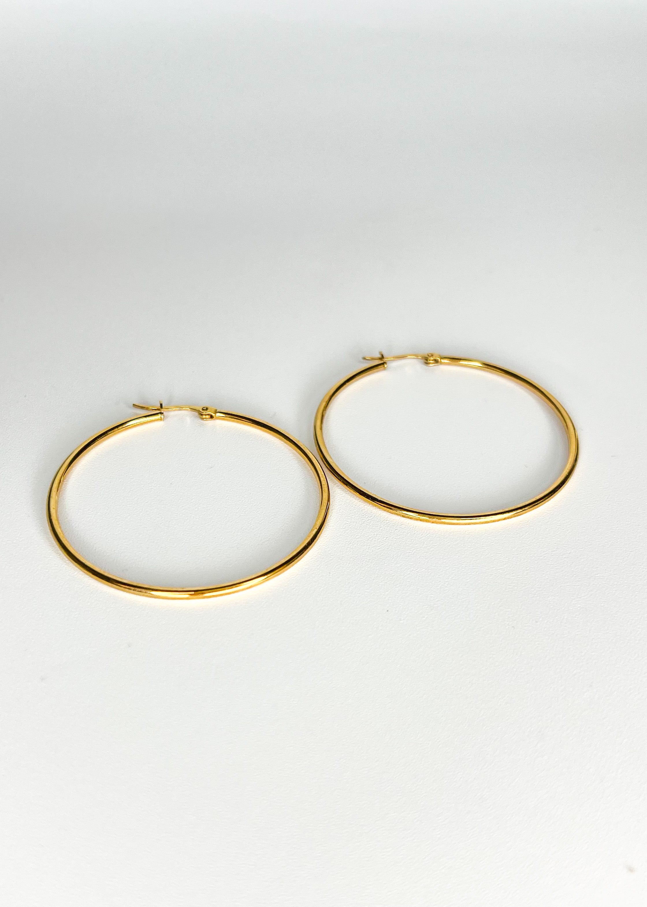 Fabi Gold Hoops