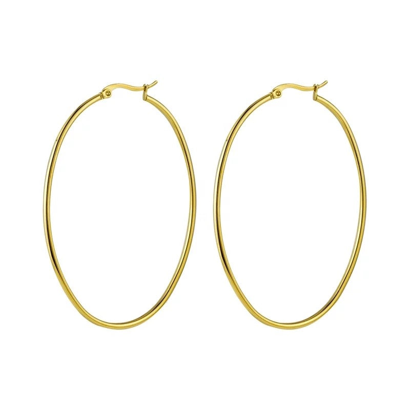 Fabi Gold Hoops