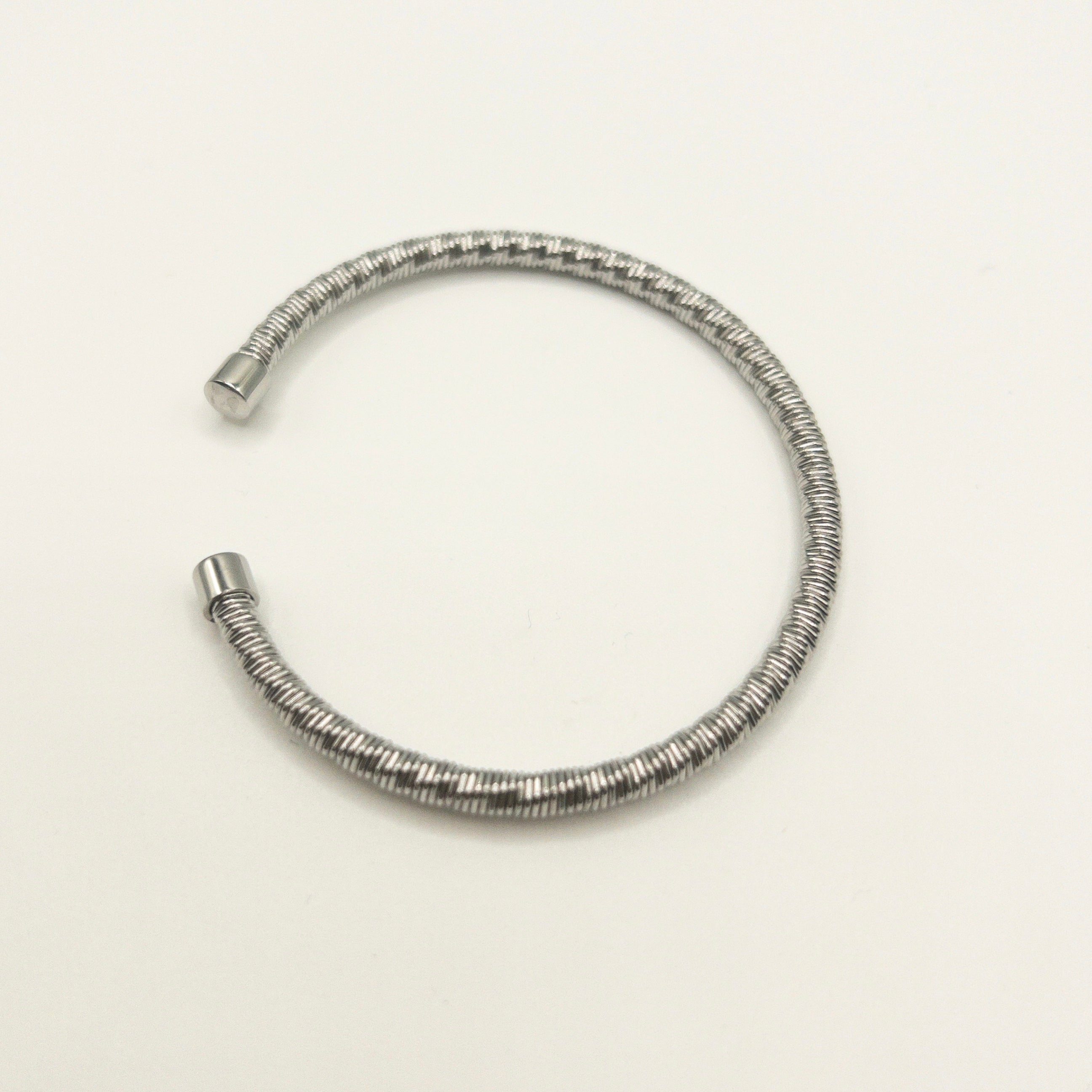 Charlotte Silver Bangle