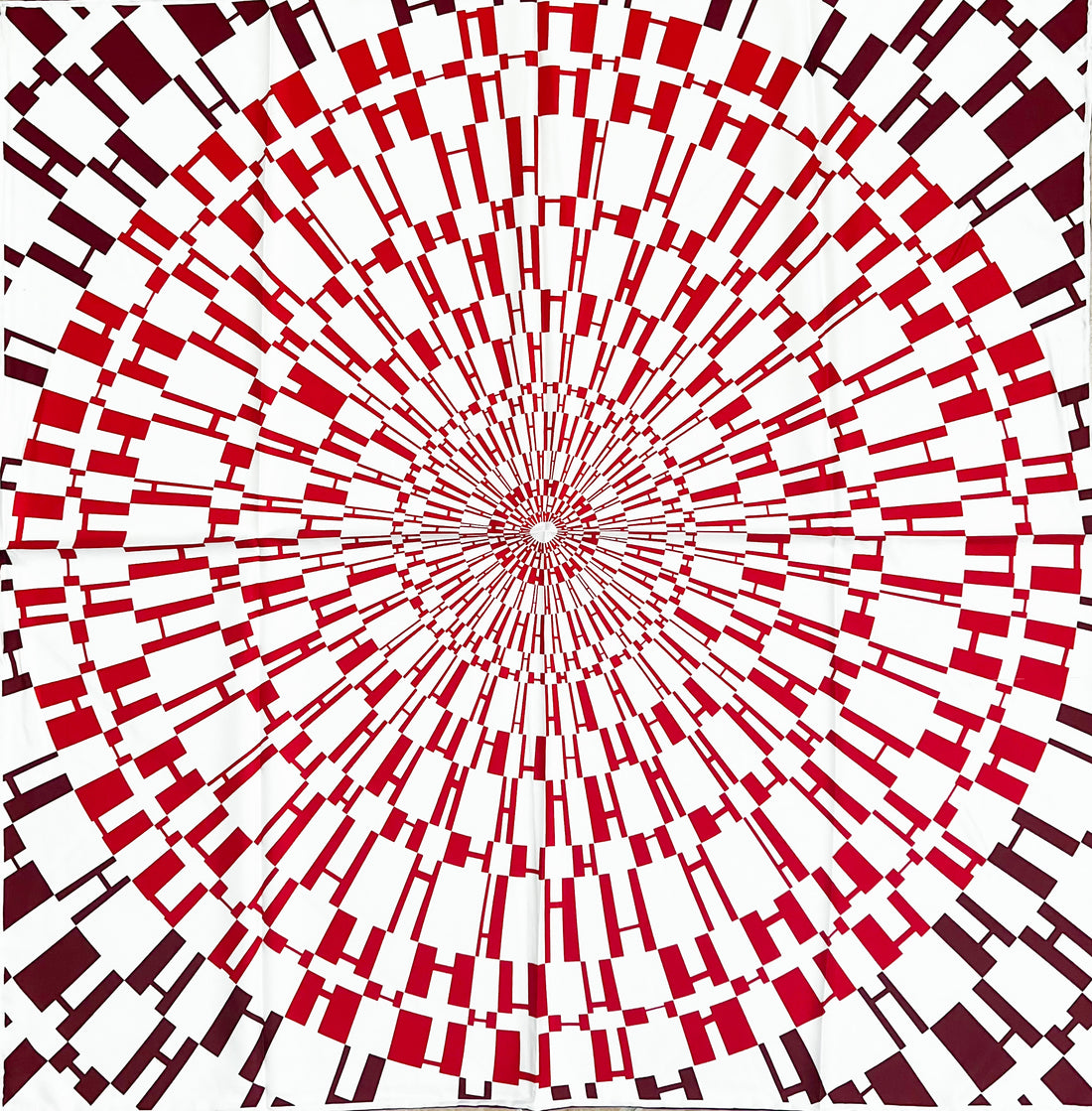 Small Scarf - Red H. (90x90)