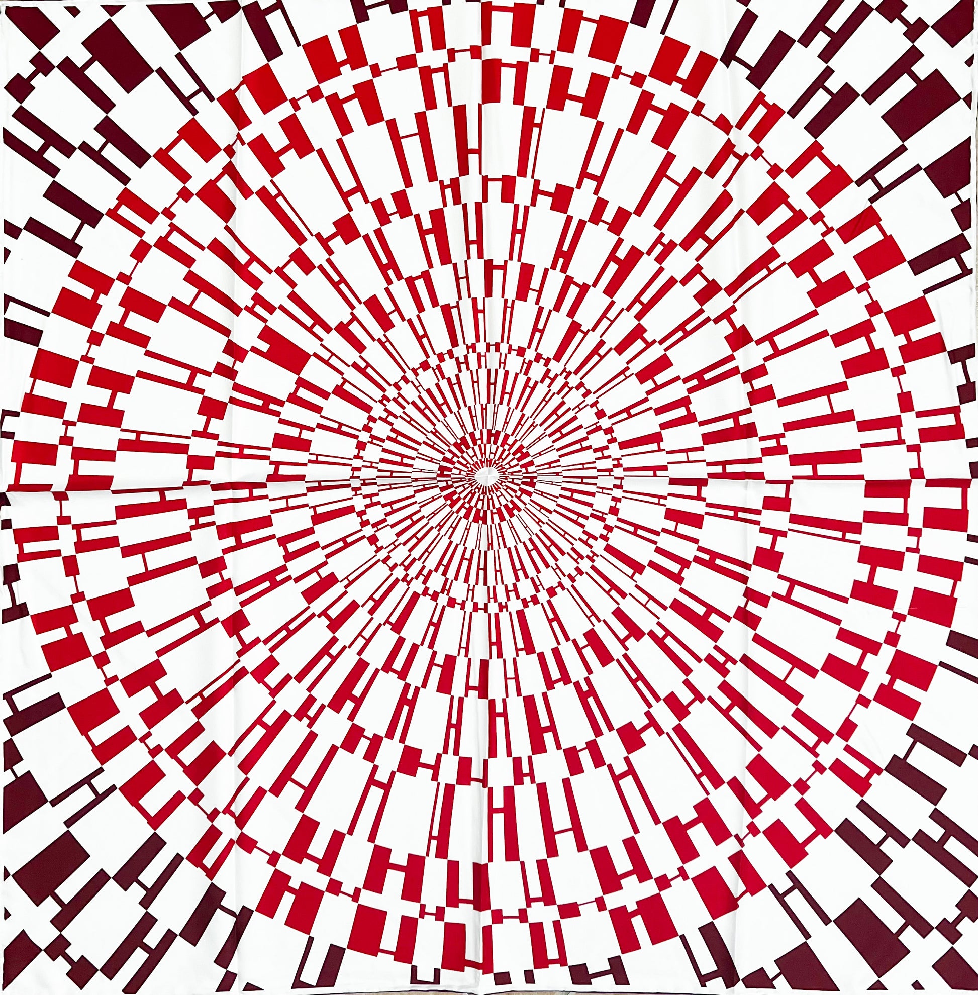 Small Scarf - Red H. (90x90)